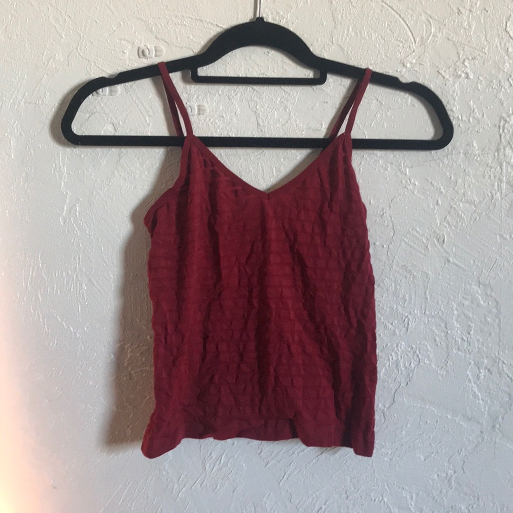 Cute red tank top